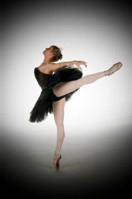 NGSB instructor Brianne Wesolowski as Odile in "Swan Lake".