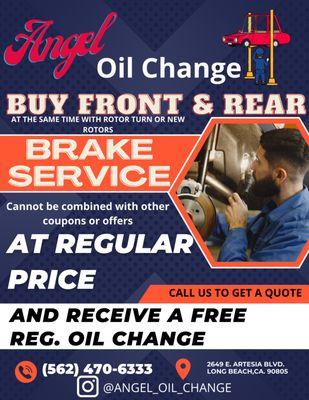 BRAKE SERVICE SPECIAL!!!!!