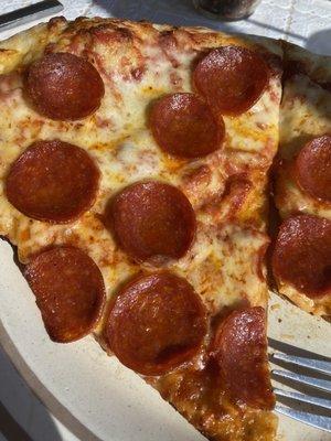 Pepperoni pizza