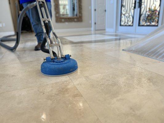 Travertine Cleaning