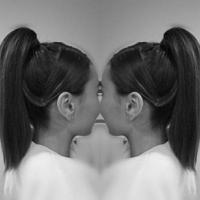 Ponytail with side part