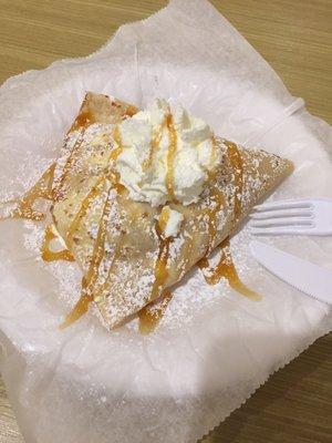 The Boston sweet crepe, apples & caramel.. love it!