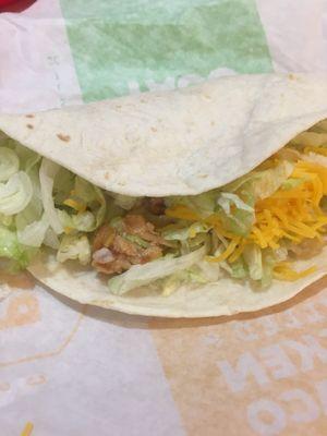 Soft Chicken Taco