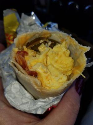 El Diablo Breakfast Burrito