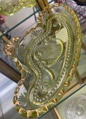 Beautiful Yellow Tinted Depression Glass.