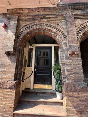 Exterior of one building that is part of Copley House