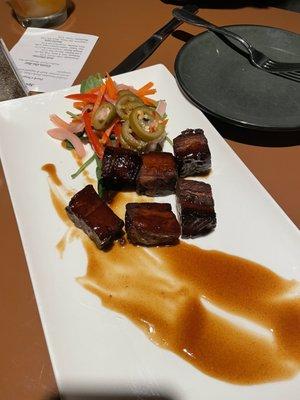 Pork Belly Appetizer