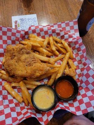 Tenders basket fyi I ate 3 of the tenders before I took a pic pretty good