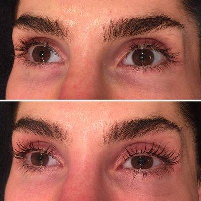 Beautiful lash lift!