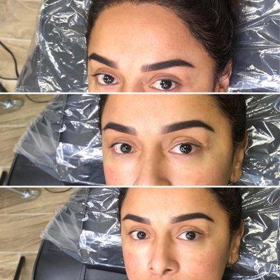 ombre brows