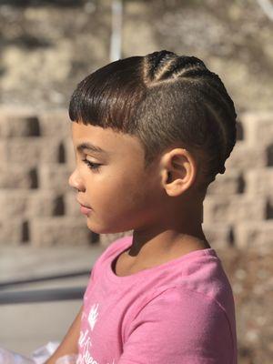 Fresh cut and braids