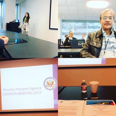 U.S. Passport Agency Downtown Houston - Courier Briefing 2019