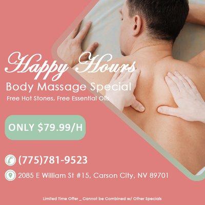 ONLY $79.99 - 60Min Deep Massage