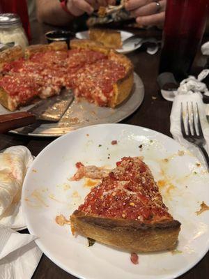 Chicago deep dish