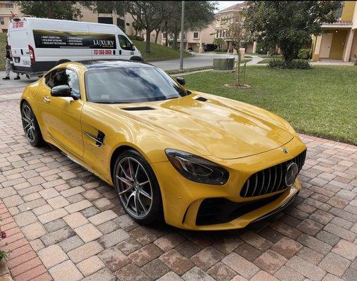 Full PPF and Ceramic Coated Mercedes AMG GT