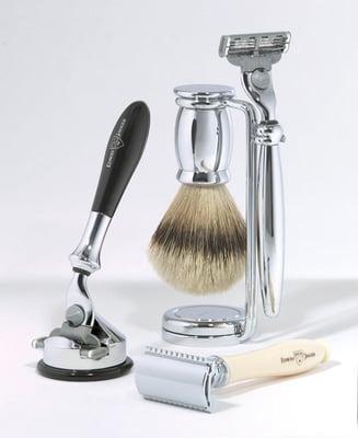 We stock a complete line of Edwin Jagger shave equipment