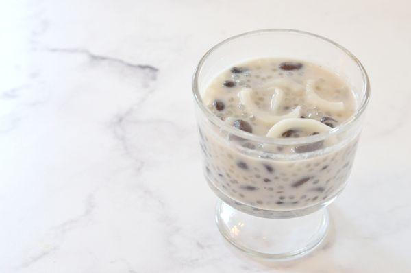 special menu: Sago Black Bean