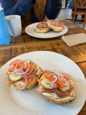 Lox & Bagel x 2!