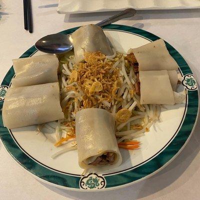 Beef rice crepe