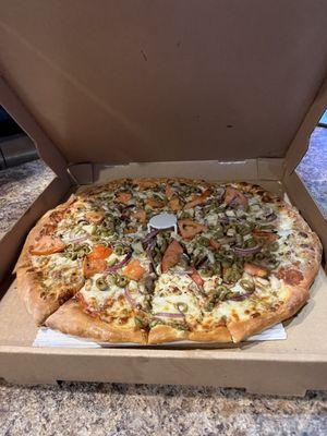 Mediterranean Pizza