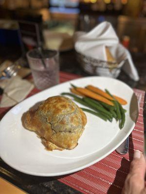 Beef Wellington - outstanding