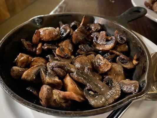 Side of sautéed mushrooms