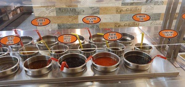 More sauces