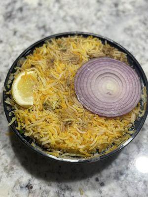 Hyderabadi Chicken Dum Biriyani