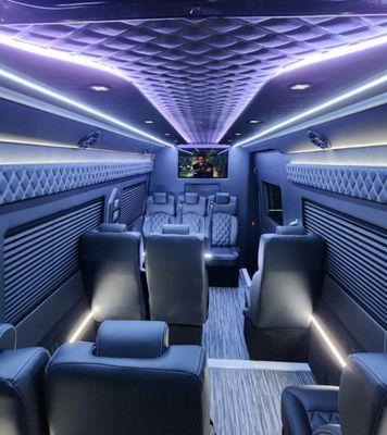 13-14 Pax executive Sprinter Interior