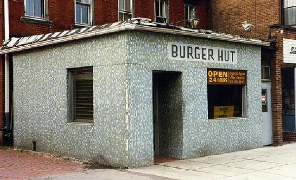 Burger Hut circa 1980s