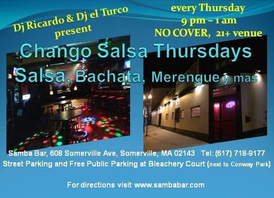 Chango Salsa Thursdays