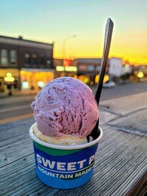 Huckleberry Ice Cream