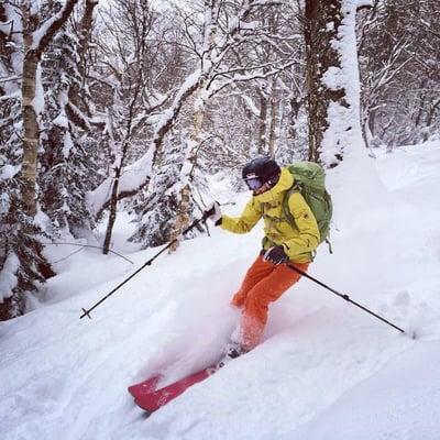 Petra Cliffs guides backcountry ski programs into the quiet woods of Vermont, New Hampshire, the Adirondacks, and beyond