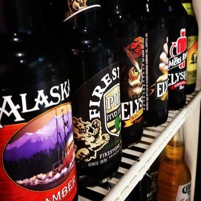 We always offer a full selection of beer