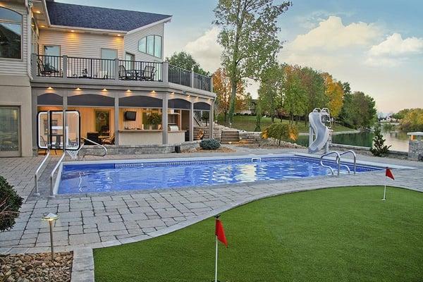 Retractable screens for under deck, Cary North Carolina