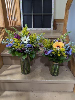 Wildflower Wedding Bouquets