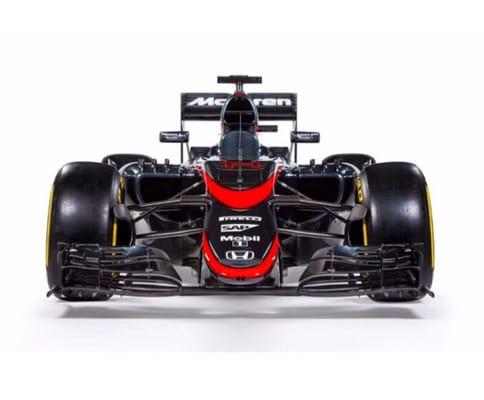 Our race team. McLaren.