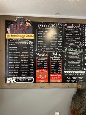 The Burger Menu