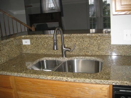 Sink installation