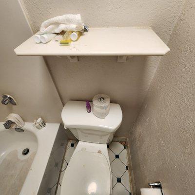 Toilet and Floor