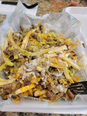 Carne asada fries