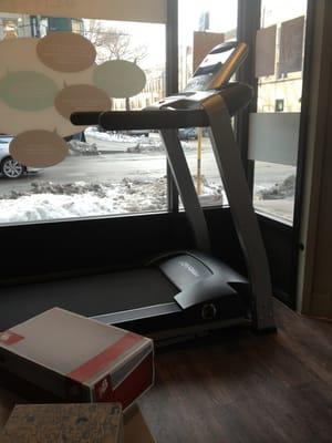 Treadmill in store