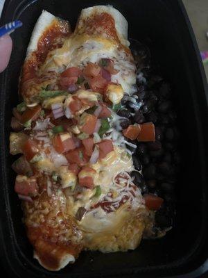 Beef enchiladas. Delicious!!!