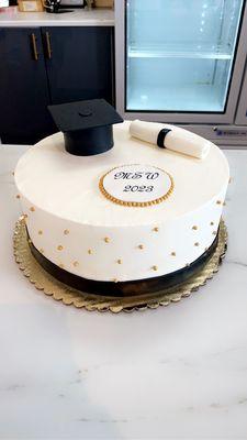 Custom graduation cake