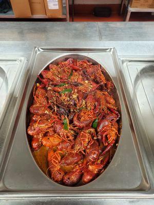 Cajun crawfish