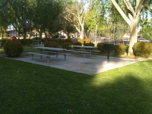 Plenty of picnic tables will barbecue grills scattered about the park