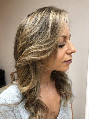 Balayage by our Redken national colorist Kalpana Prasai