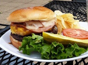 Hawaiian burger.