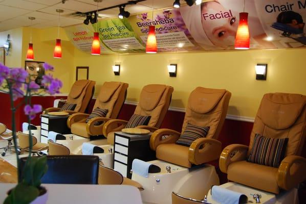 Spa pedicure chairs