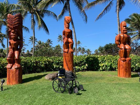 Wheelchair accessible Kuoloa Ranch, Oahu, Hawaii